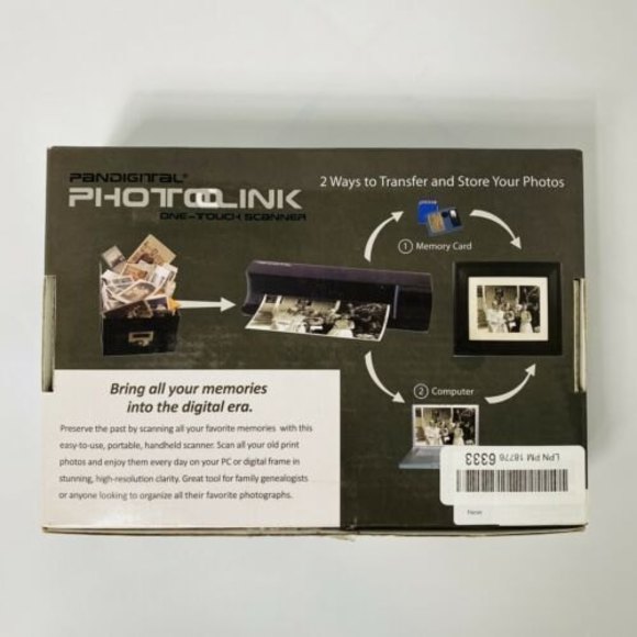 Pandigital Photolink One Touch Photo Scanner with Bonus SD Card  Model PANSCN01 - Picture 6 of 12